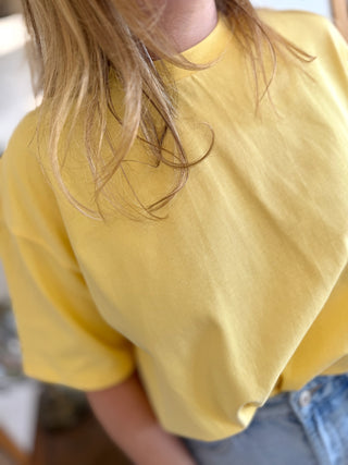T-Shirt Odette • Jaune
