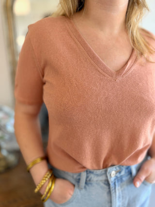 T-Shirt Célia • Vieux Rose