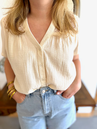 Top Alban • Beige