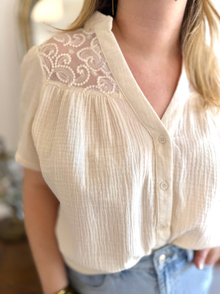 Top Alban • Beige