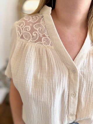 Top Alban • Beige