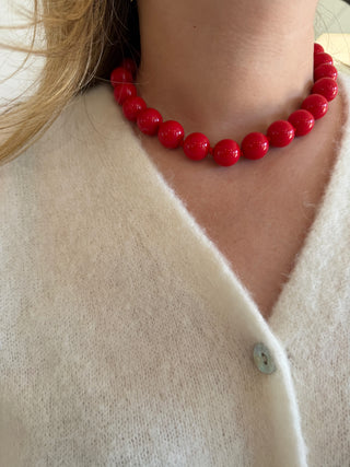 Collier Karine • Rouge