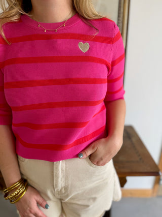 Top Léon • Fuschia