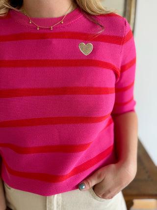 Top Léon • Fuschia