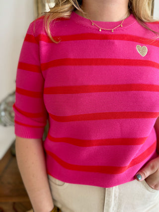Top Léon • Fuschia
