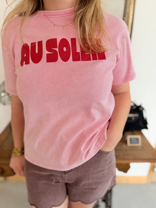 T-Shirt Au Soleil • Fuschia