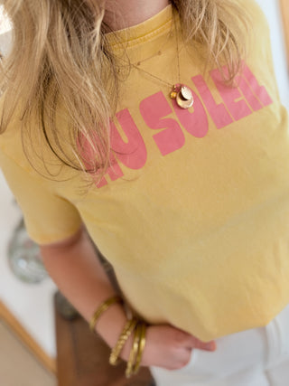 T-Shirt Au Soleil • Jaune