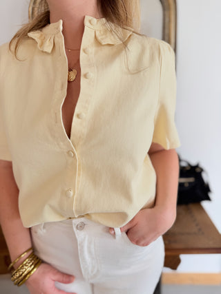 Chemisier Castille • Jaune