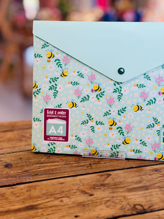 Petit Porte-Document Pochette A4 • Bee • Legami