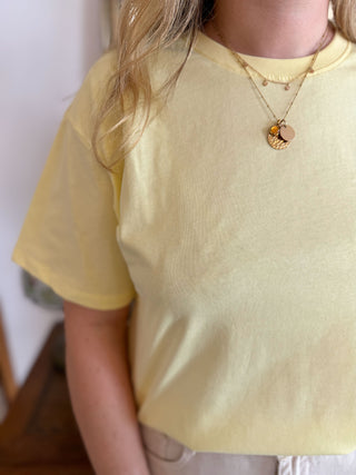 T-Shirt Soleil • Jaune