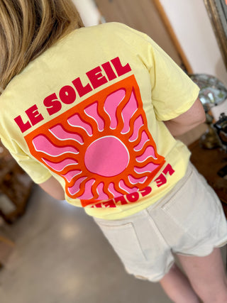 T-Shirt Soleil • Jaune