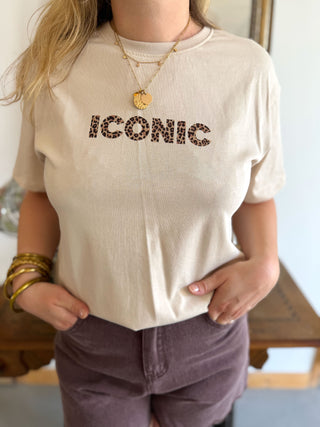 T-Shirt Iconic • Léopard