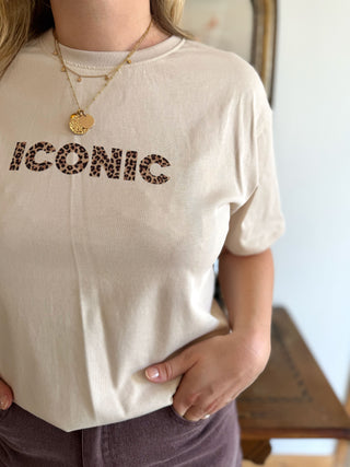 T-Shirt Iconic • Léopard