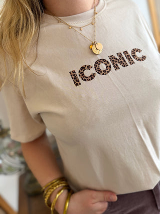 T-Shirt Iconic • Léopard