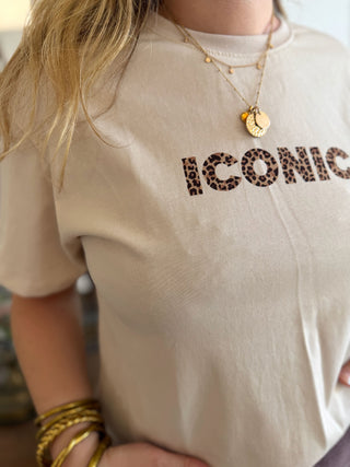 T-Shirt Iconic • Léopard
