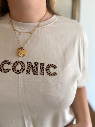 T-Shirt Iconic • Léopard