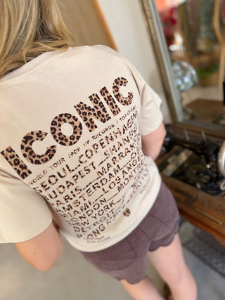 T-Shirt Iconic • Léopard