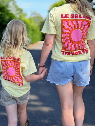 T-Shirt Soleil • Jaune