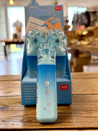 Surligneur Meow • Bleu • Legami