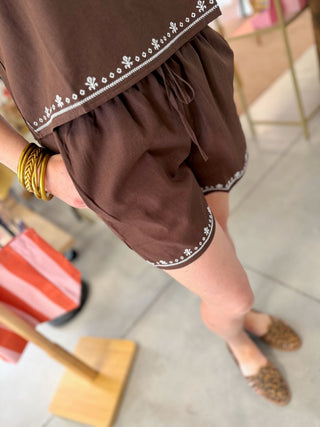 Short Rosalie • Chocolat