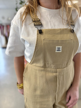 Salopette Inès • Beige