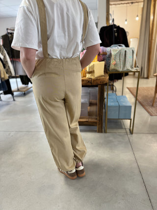 Salopette Inès • Beige