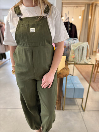 Salopette Inès • Kaki