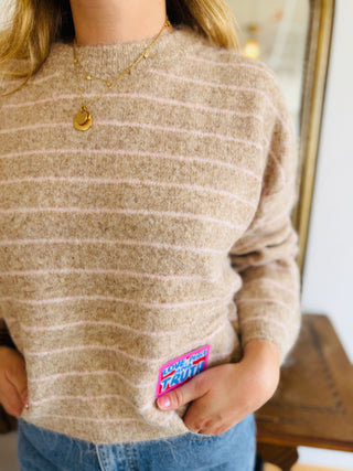 Pull Ambre • Taupe