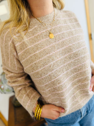 Pull Ambre • Taupe