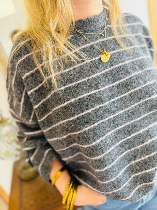 Pull Ambre • Gris