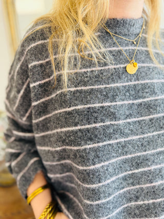 Pull Ambre • Gris