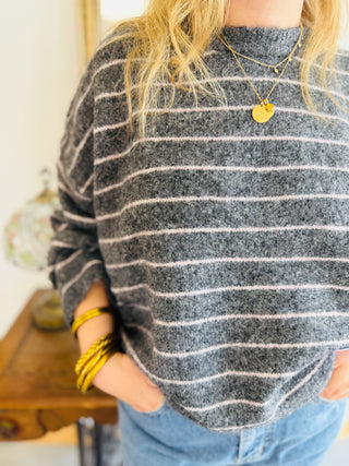 Pull Ambre • Gris