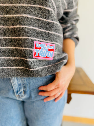 Pull Ambre • Gris