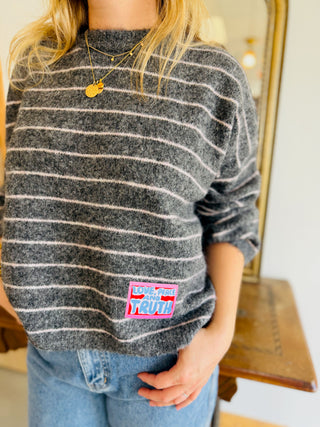 Pull Ambre • Gris