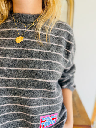 Pull Ambre • Gris