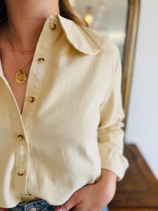 Chemisier Calypso • Beige