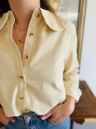 Chemisier Calypso • Beige