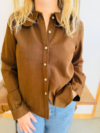 Chemisier Calypso • Marron