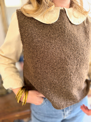 Gilet Léopold • Marron