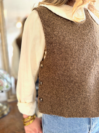 Gilet Léopold • Marron