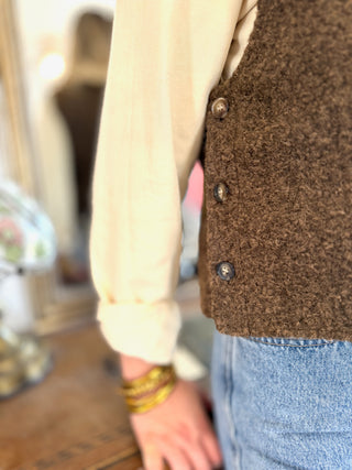 Gilet Léopold • Marron