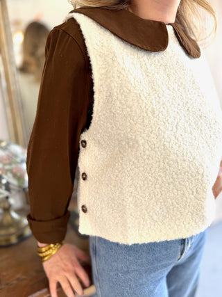 Gilet Léopold • Beige