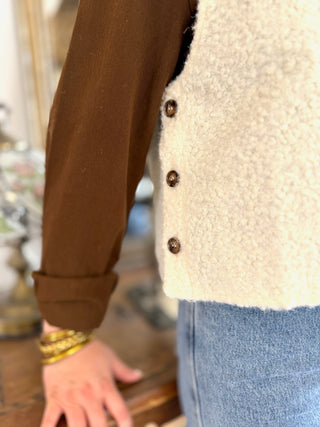 Gilet Léopold • Beige
