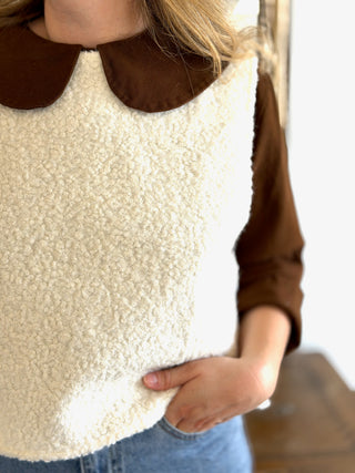 Gilet Léopold • Beige