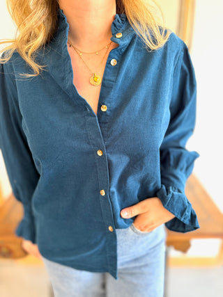 Chemisier  Lazare • Bleu Canard