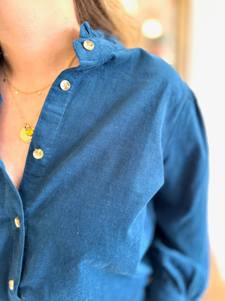 Chemisier  Lazare • Bleu Canard