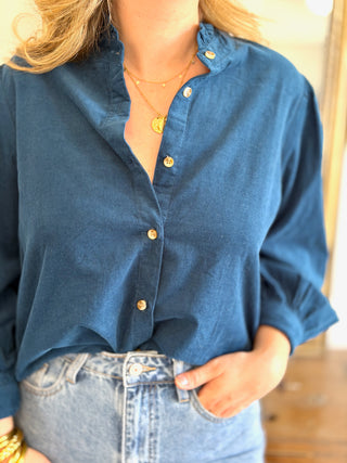 Chemisier  Lazare • Bleu Canard