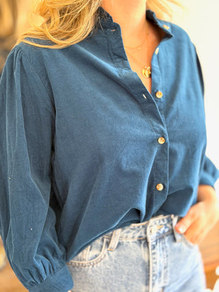 Chemisier  Lazare • Bleu Canard