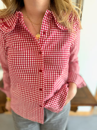 Chemisier  Achille • Rouge