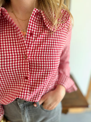 Chemisier  Achille • Rouge